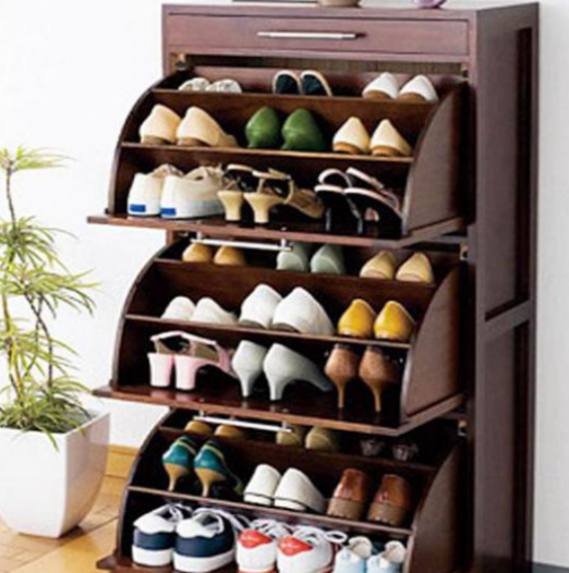 鞋柜內部結構裝修效果圖，不再煩惱鞋子的收納問題！