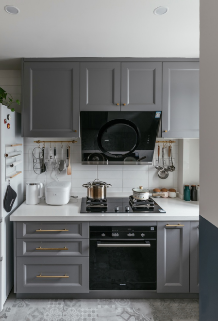 廚房櫥柜不同色彩搭配效果圖，六款高檔質感櫥柜顏色分享給你!