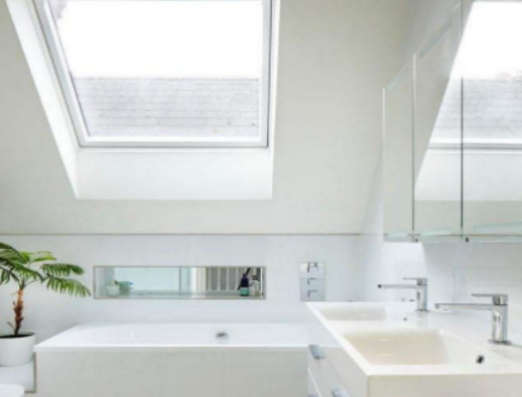 衛生間天窗裝修效果圖，特殊的浴室體驗!