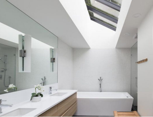 衛生間天窗裝修效果圖，特殊的浴室體驗!