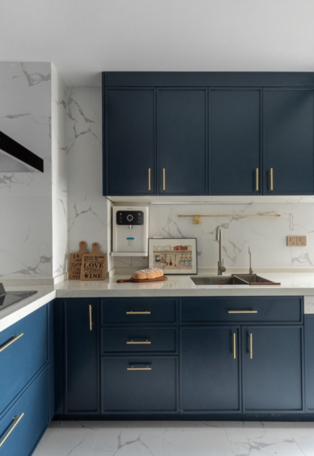 廚房櫥柜不同色彩搭配效果圖，六款高檔質感櫥柜顏色分享給你!
